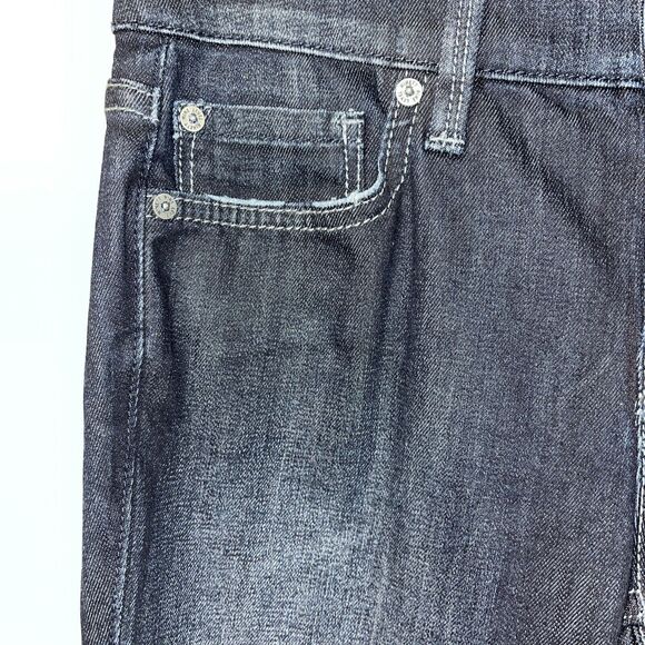Level 99 Women's Jeans Crop Dark Blue Size 25 NWT - Picture 3 of 8